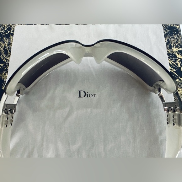 Christian Dior Airspeed 2 shield sunglasses - Y2K RARE NEW DEADSTOCK - Picture 7 of 12